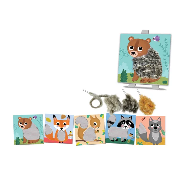 Coffret créatif Laine à lacer "Douceur des Bois"