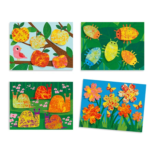 Coffret de peinture des petits - Nature multicolore
