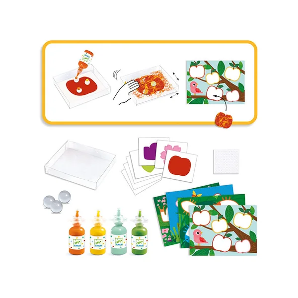 Coffret de peinture des petits - Nature multicolore