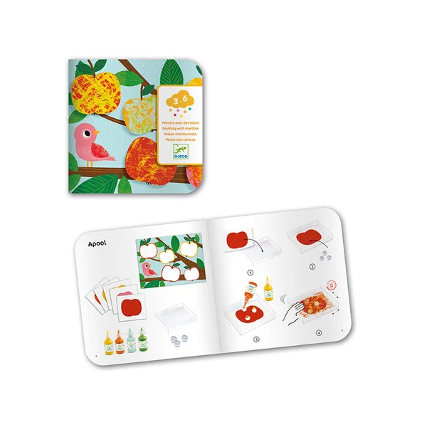 Coffret de peinture des petits - Nature multicolore