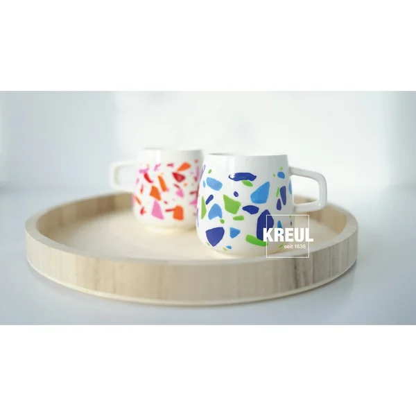 Coffret de peintures Glass & Porcelain Classic KREUL « Color Living »