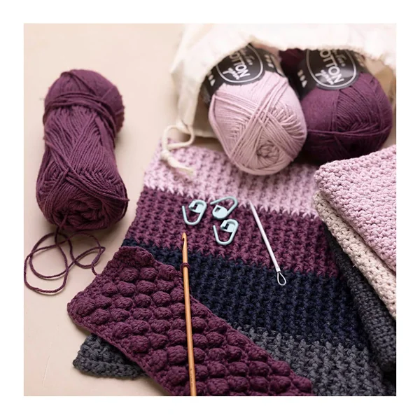 Coffret d'initiation au crochet « Torchons »