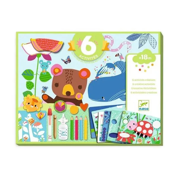 Coffret DIY 6 activités - La souris et ses amis