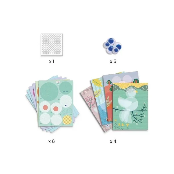 Coffret DIY Créer avec du papier - Ronds et ronds