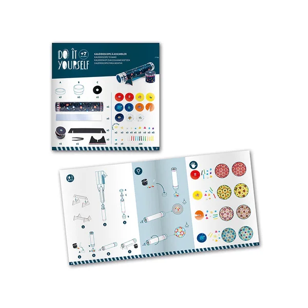 Coffret DIY - Kaléidoscope à créer - Immersion spatiale