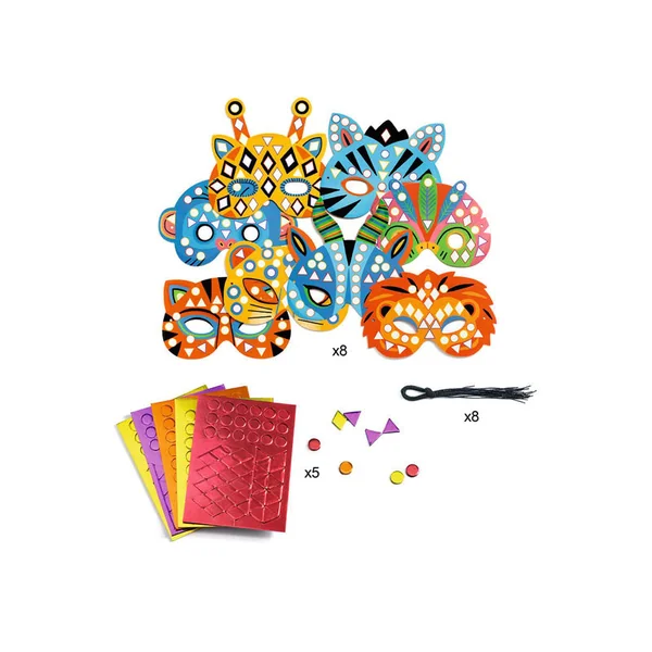 Coffret DIY Masques mosaïques à décorer