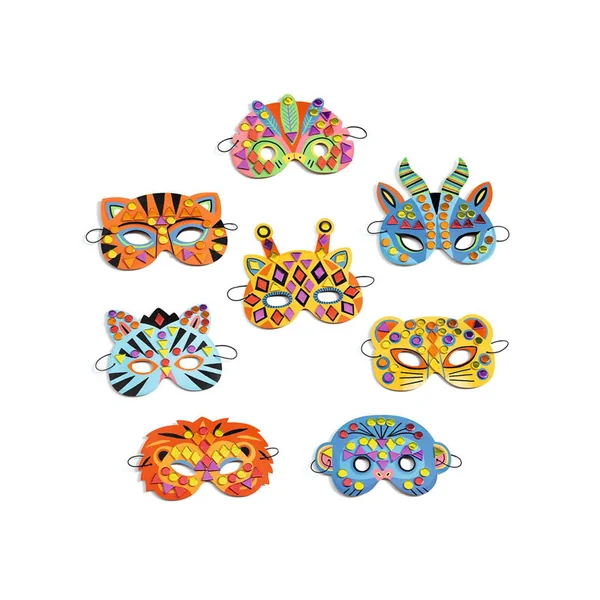 Coffret DIY Masques mosaïques à décorer