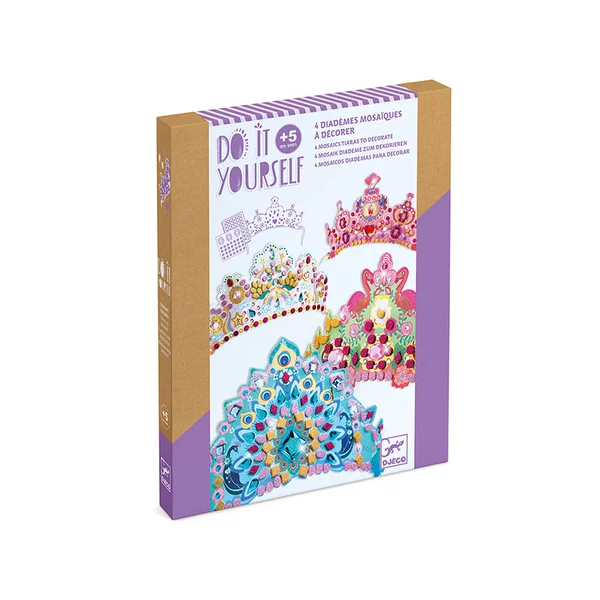 Coffret DIY - Mosaïques & Stickers - Comme une princesse