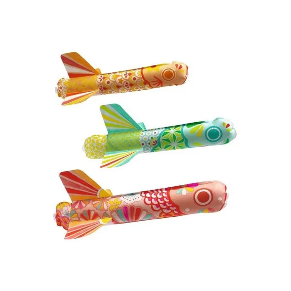 Coffret DIY Poissons volants à colorier