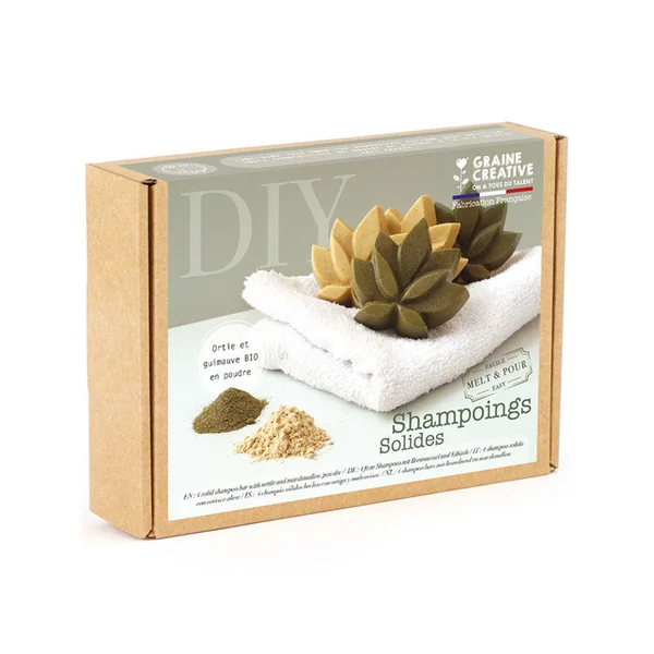 Coffret DIY - Shampoings solides
