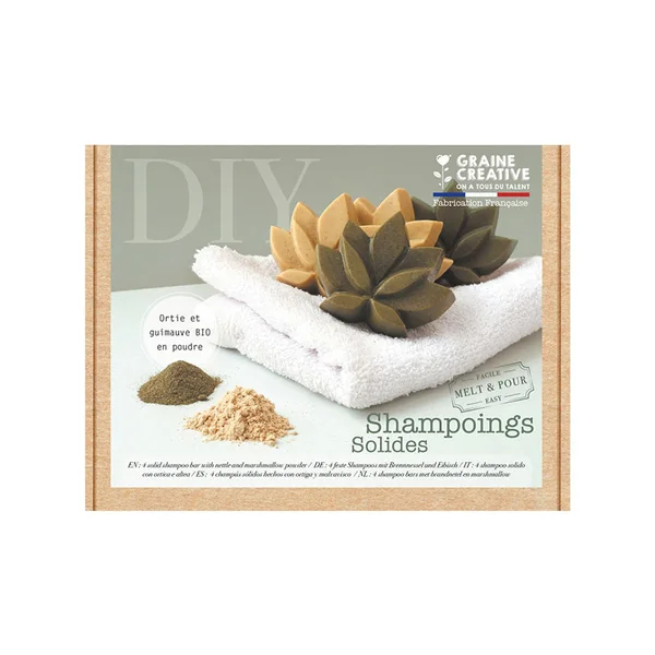 Coffret DIY - Shampoings solides