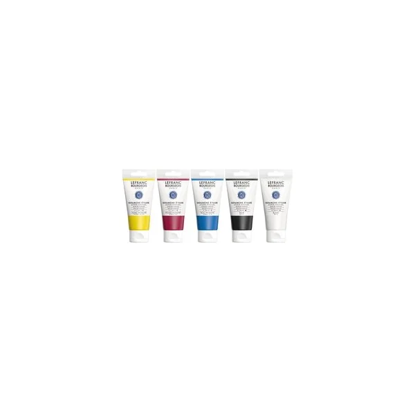 Coffret Gouache Étude - Lefranc Bourgeois - 5 Tubes