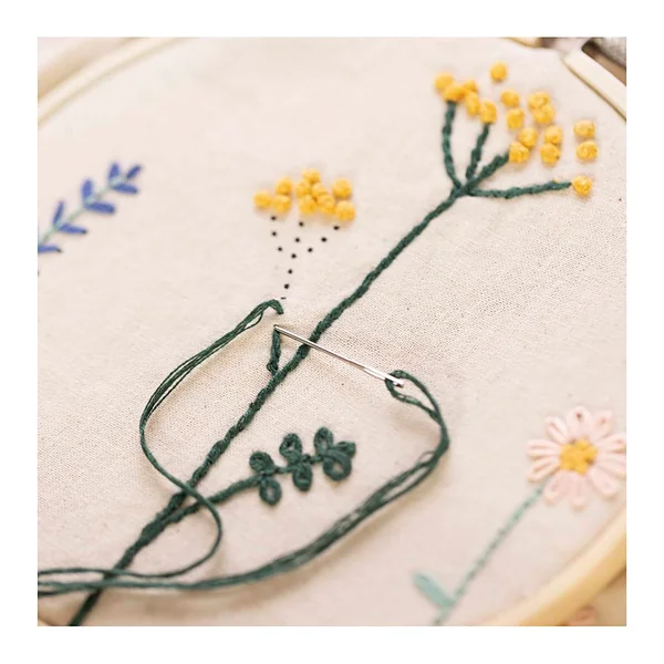 Coffret initiation à la broderie « Sacs »