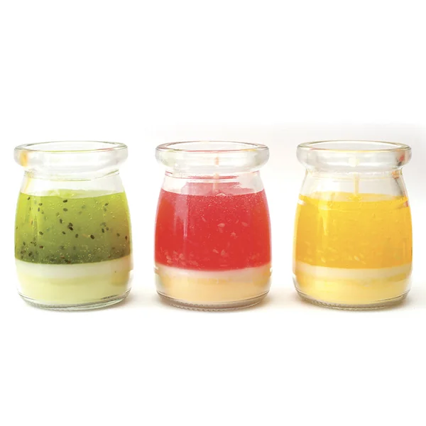 Coffret kit DIY bougies fruitées 3 designs Graine Creative