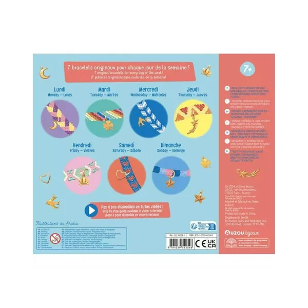 Coffret Mon accumulation de bracelets brésiliens - Auzou