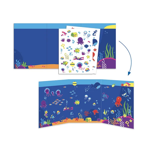 Coffret multi-activités des petits - La mer et ses plaisirs - Djeco