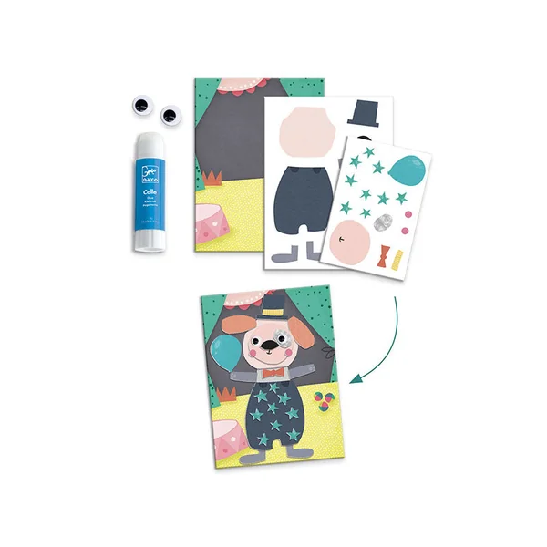 Coffret multi-activités des petits - Les animaux et leurs maisons