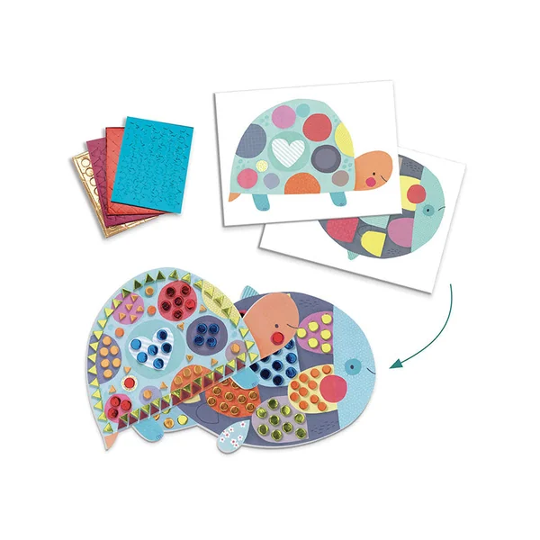 Coffret multi-activités des petits - Les animaux et leurs maisons