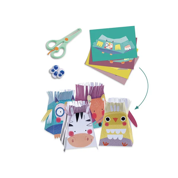 Coffret multi-activités des petits - Les animaux et leurs maisons
