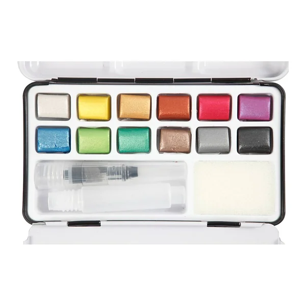 Coffret peinture aquarelle « Metallic »