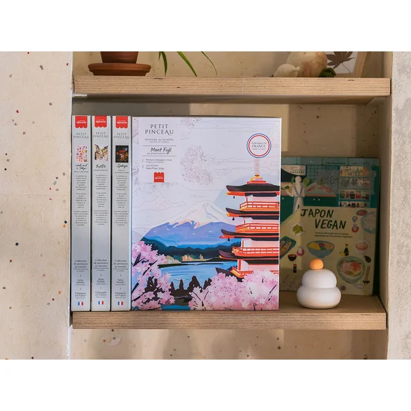 Coffret peinture au numéro - Petit Pinceau - Mont Fuji par La Petite Epicerie