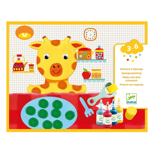 Coffret peinture des petits- Les aventures des doudous
