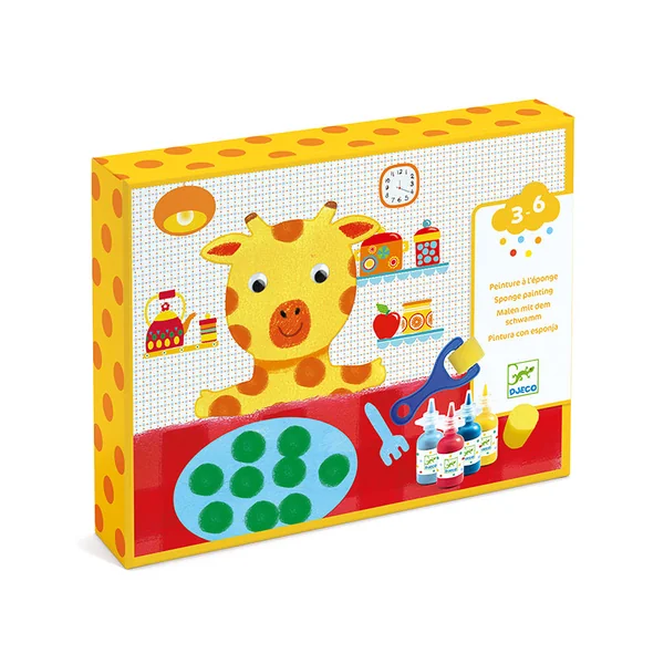 Coffret peinture des petits- Les aventures des doudous