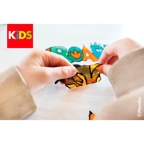 Coffret Window Color Marabu Kids « Dinosaure »