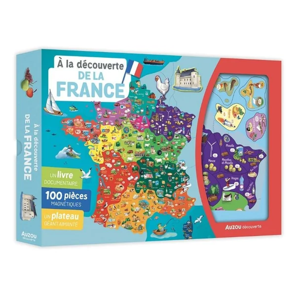 Coffret à la découverte de la France - Auzou