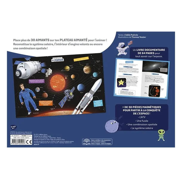 Coffret à la découverte de l'espace - Auzou