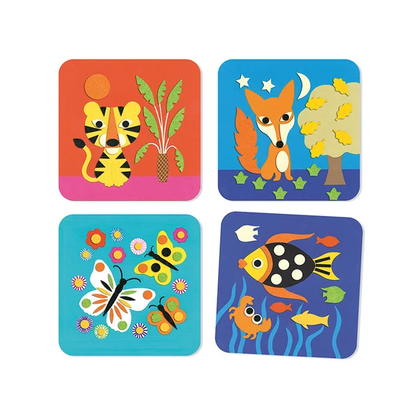 Collages des petits - Douce nature