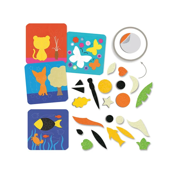 Collages des petits - Douce nature