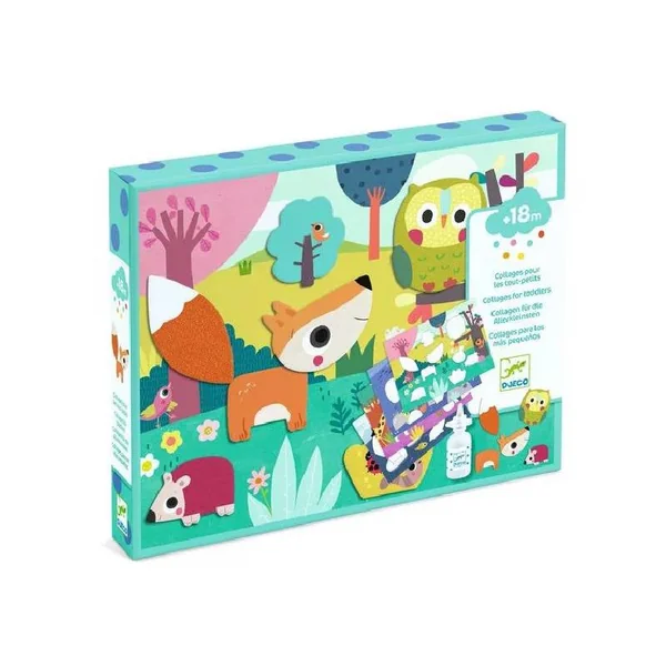 Collages pour les tout-petits - Premiers collages