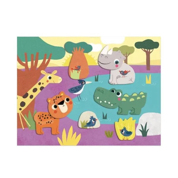 Collages pour les tout-petits - Premiers collages