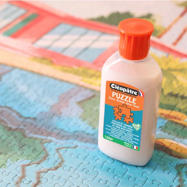 Colle vernis puzzle 100 gr avec embout précis - Cléopâtre