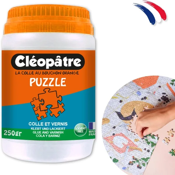 Colle vernis puzzle 250 gr - Cléopâtre