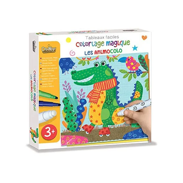 Coloriage magique - Tableau à créer Animocolo - Créa Lign'