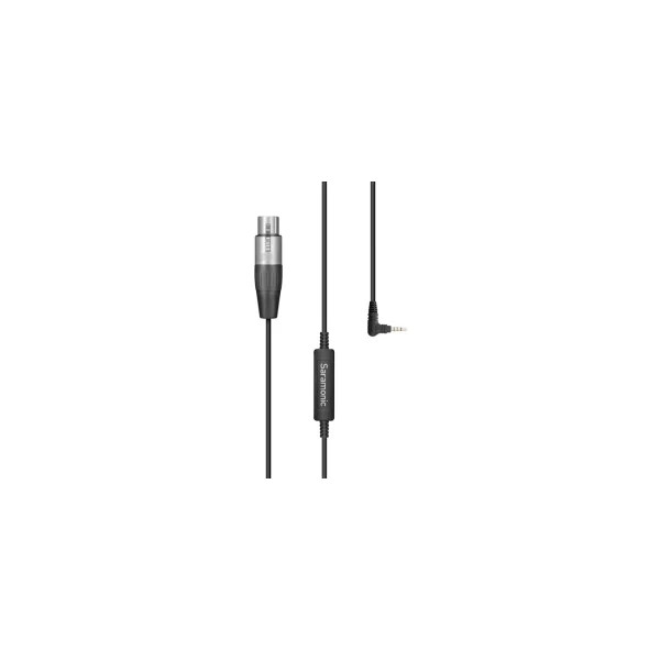 Connecteur XLR femelle de 6 mètres avec adaptateur audio TRRS 3,5 mm pour smartphone tablette