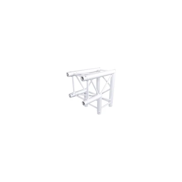 Contestage AGQUA-02 W : Angle structure carrée blanc 2 dir. 90
