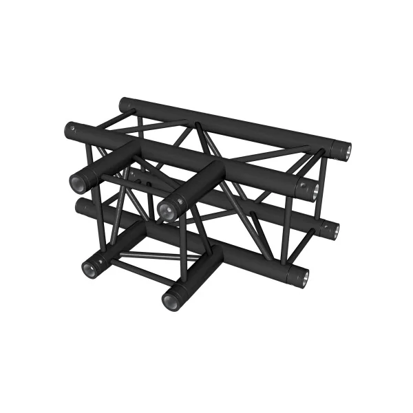 Contestage AGQUA-05 BLK : angle structure carrée noire 3 dir. 90