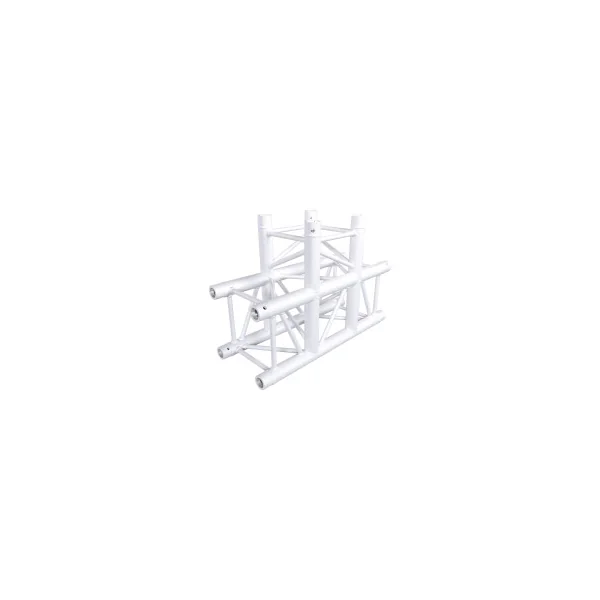 Contestage AGQUA-05 W : angle structure carrée 3 dir. 90 en blanc