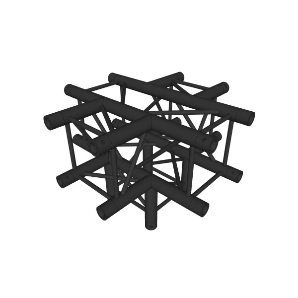 Contestage AGQUA-07 BLK : angle structure carrée noire 5 dir. 90