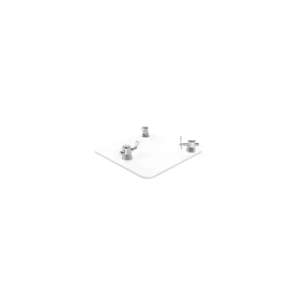 Contestage EM29-B3 W : Base carrée structure alu triangulaire 290