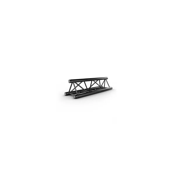 Contestage PT29-100 BLK : Poutre alu triangulaire 290mm long 1m noir