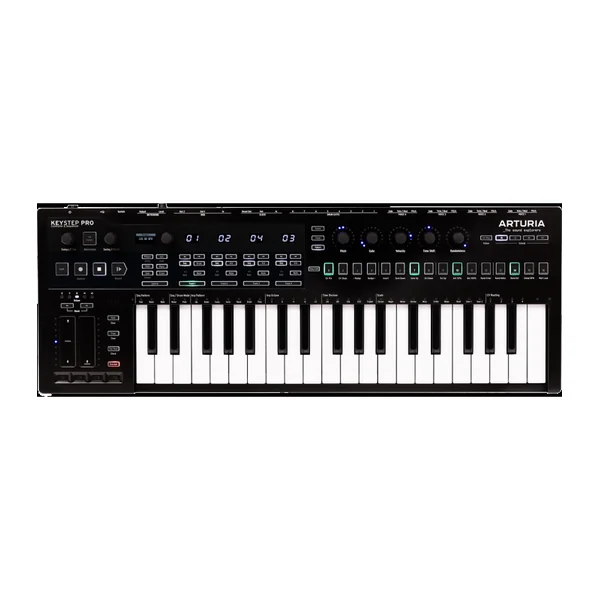 Contrôleur ARTURIA KEYSTEPPRO-CHROMA - Clavier triple séquenceur 37 touches