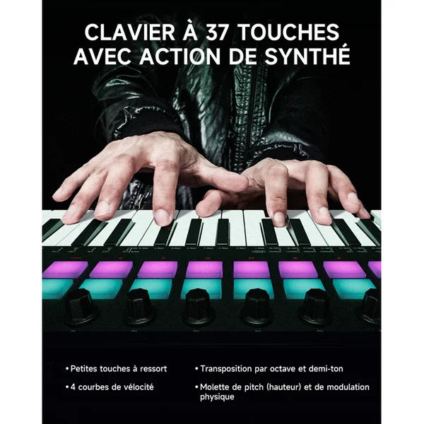 Contrôleur MIDI Donner STARRYKEY-37 Play