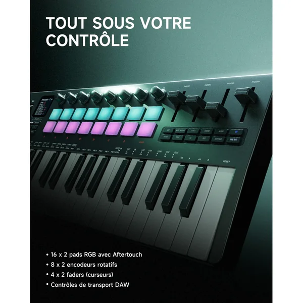 Contrôleur MIDI Donner STARRYKEY-37 Play