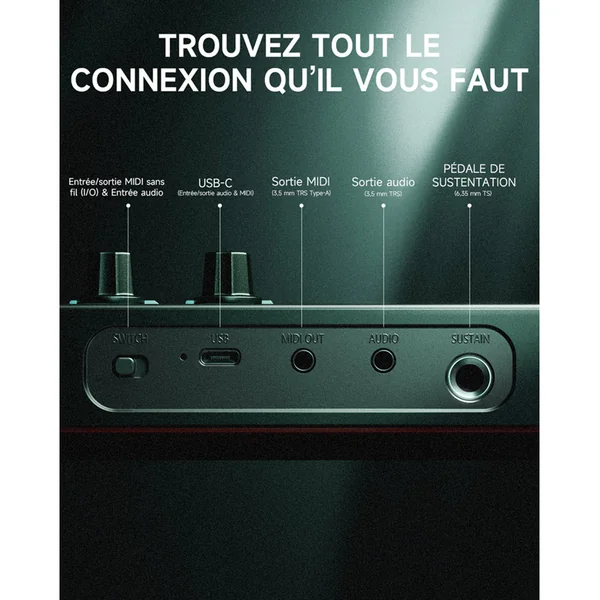 Contrôleur MIDI Donner STARRYKEY-37 Play