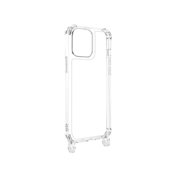 Coque semi rigide antichoc avec anneaux - Iphone 13