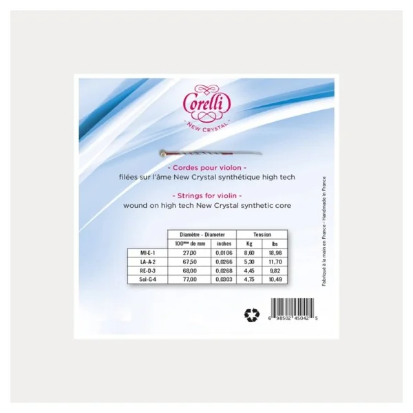CORDA VIOLI CORELLI CRYSTAL 3A RE